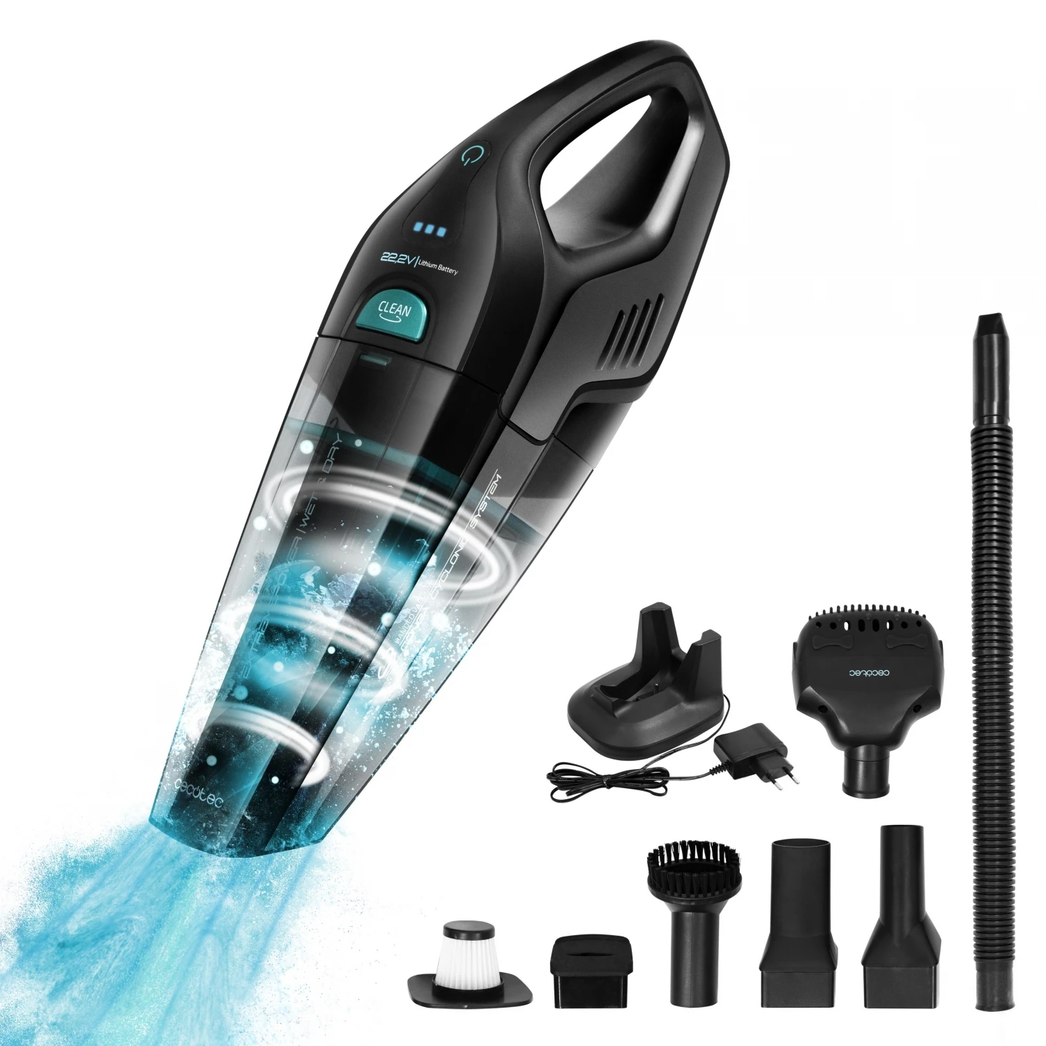 Aspirador de mano Cecotec Conga Immortal Extremesuction