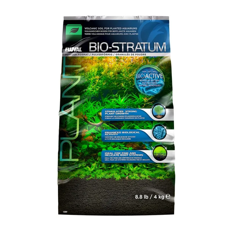 4 kg Fluval Bio Stratum plant volcanic soil for aquariums