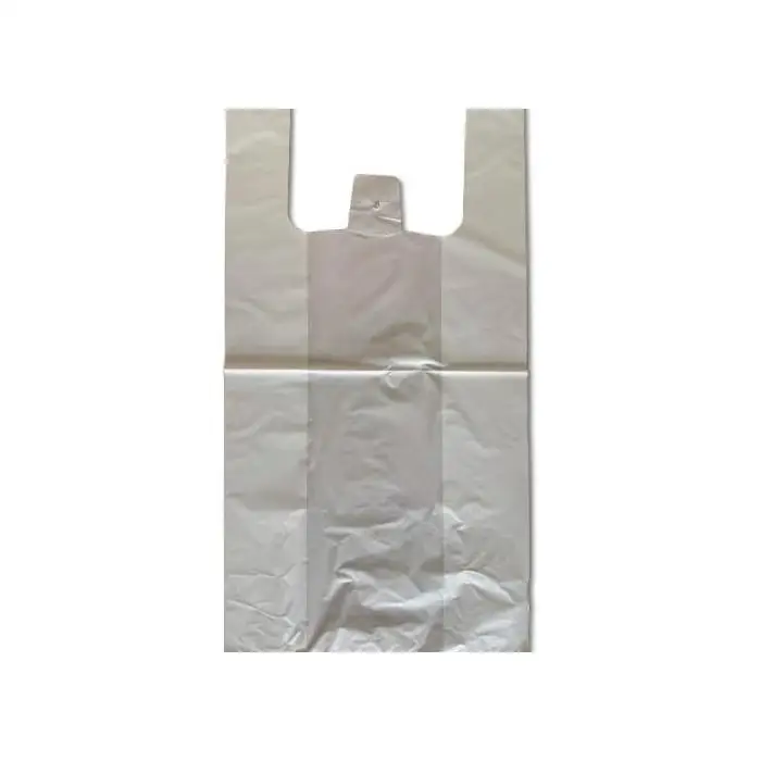 Bolsas Plástico Tipo Camiseta -  42x53 54und | 60x75 54und | 80x85 49und - Bolsa Plástico Asa Resistentes galga - Reutilizables 70% Recicladas Apta para Uso Alimentario
