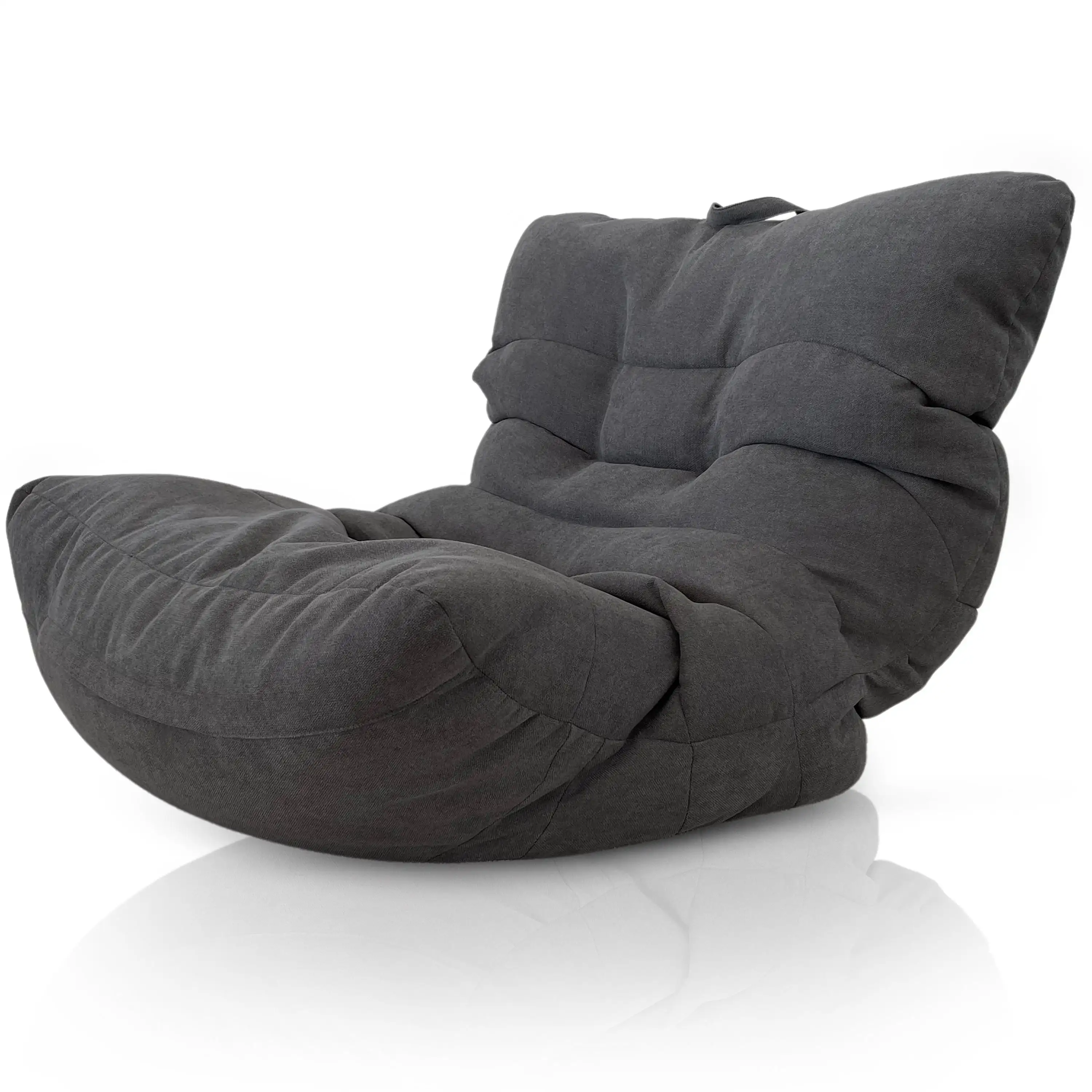 Aiire Puff Salon de Lujo con Diseño Contemporáneo - Puf XXL Moderno con Relleno Incluido en Algodón, 100x100x90 cm, con Doble Cremallera, Fácil de Rellenar, Ideal para Relax, Gaming o Lectura
