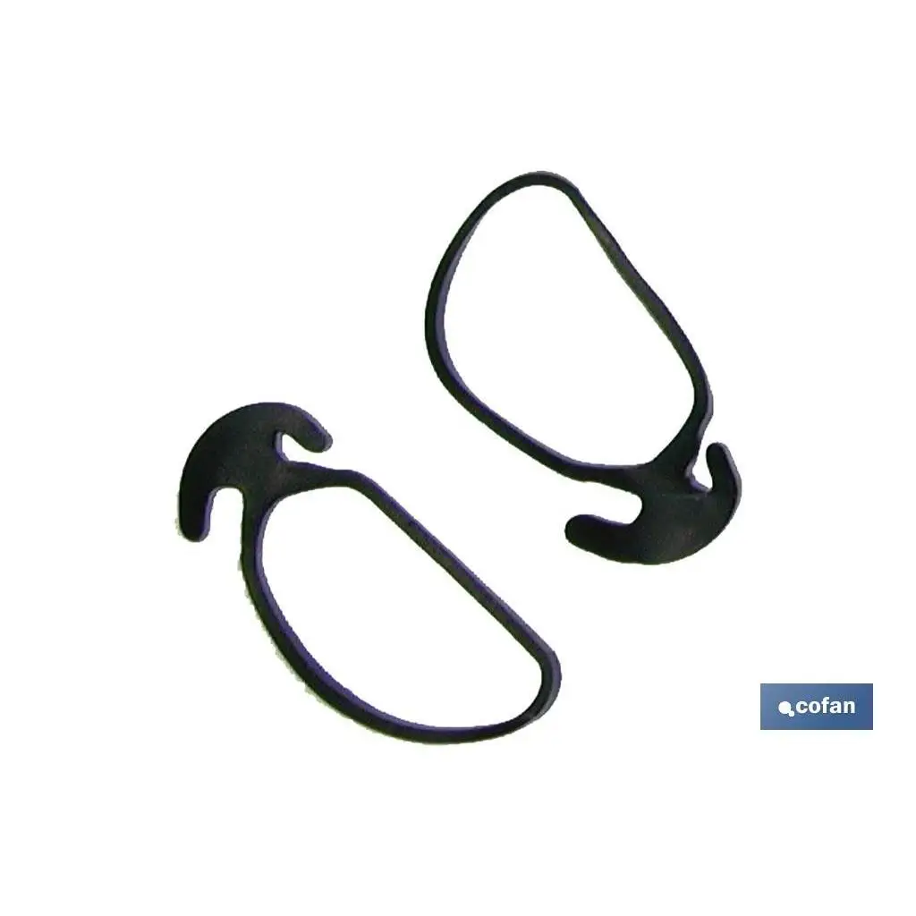 COFAN - Goma de ancla N.º 8 Extra | Goma ancla de 8 cm | Tensor para tutores de plantación | Para cultivo