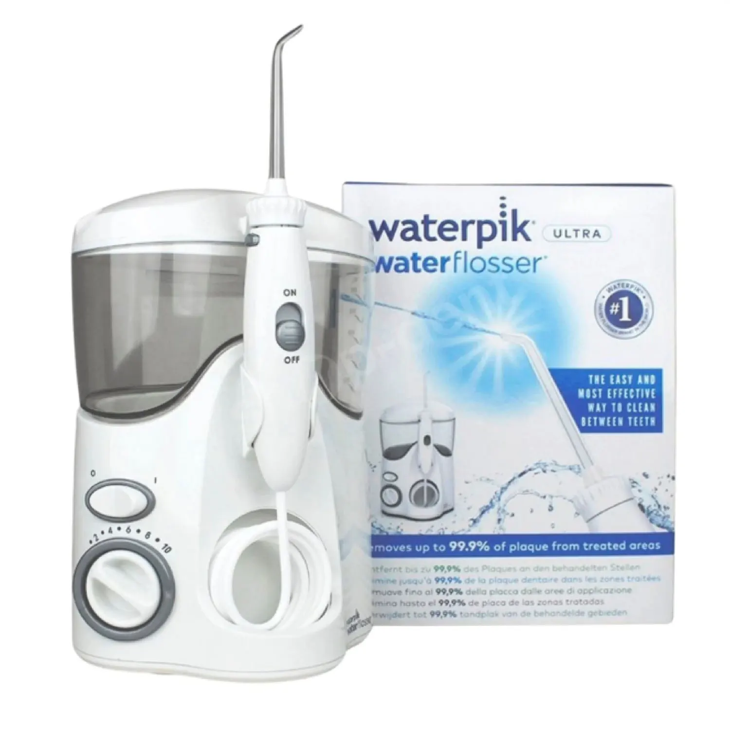 Waterpik Ultra 100  | Irrigador Dental Sobremesa Profesional | 10 Niveles de Presión