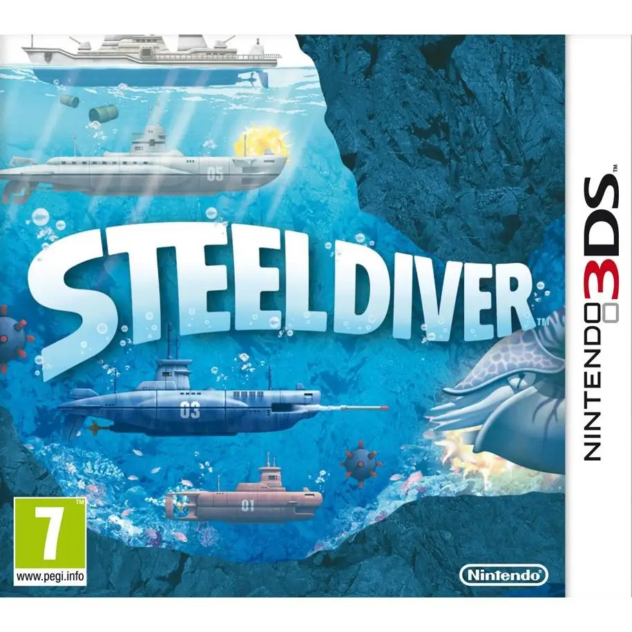 Steel Diver (Importacion UK) - 3DS - Nuevo Precintado