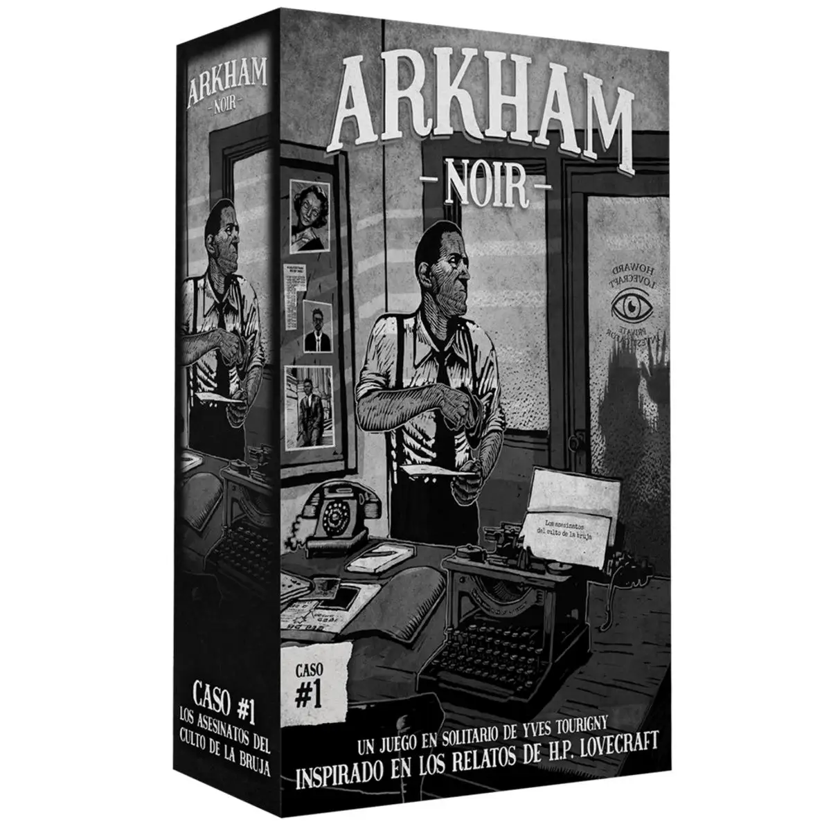 Asmodee - Juego de mesa Arkham Noir #1 Asesinatos del culto de la bruja