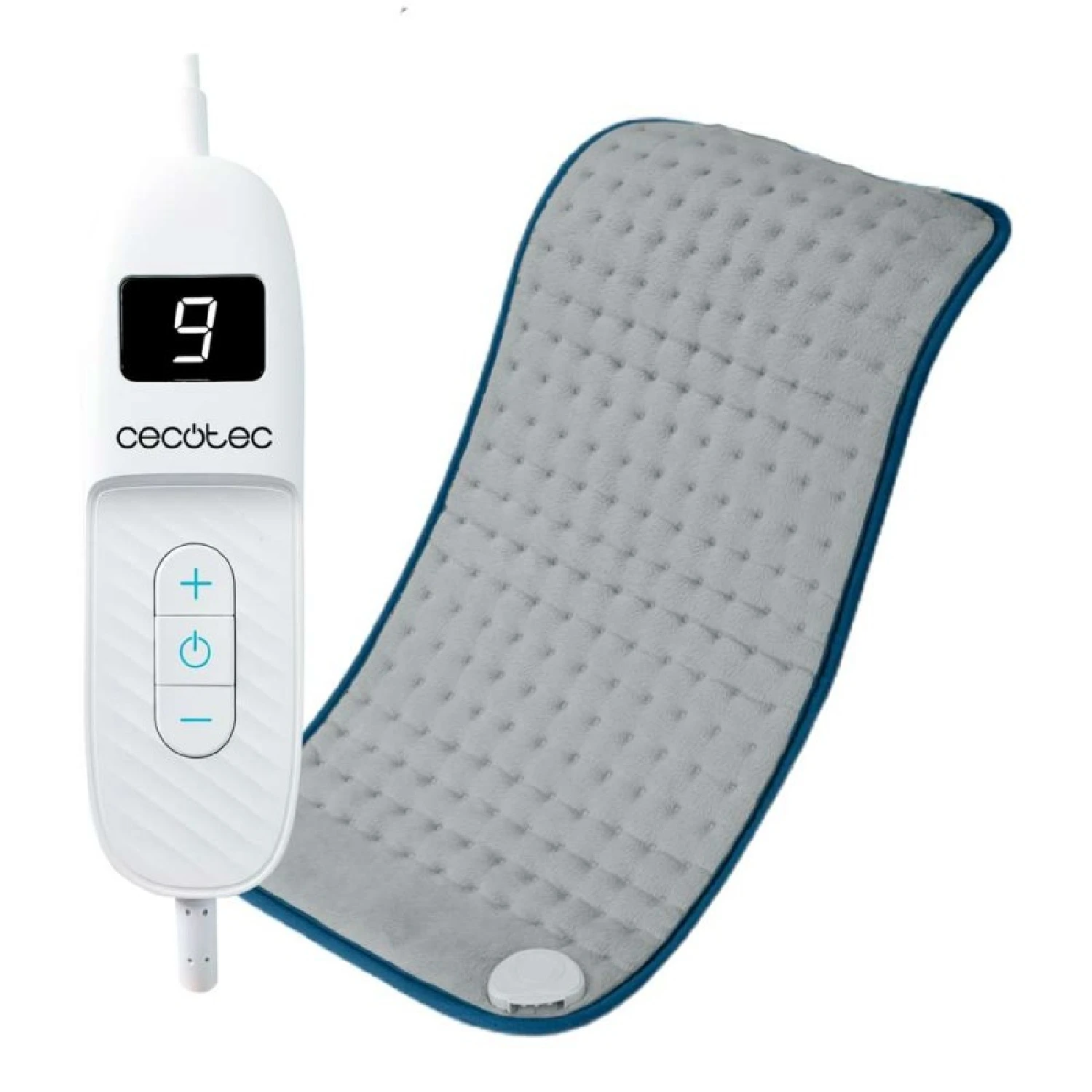 Cecotec Almohadilla Eléctrica HeatConfort 6000 ThermalPad. Almohadilla térmica 30x60 cm ideal para alivio lumbar
