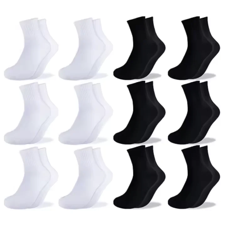 12y 6 Pares Calcetines deporte hombre , Suaves y Cómodos - Calcetines Deportivos de Calidad para Hombres