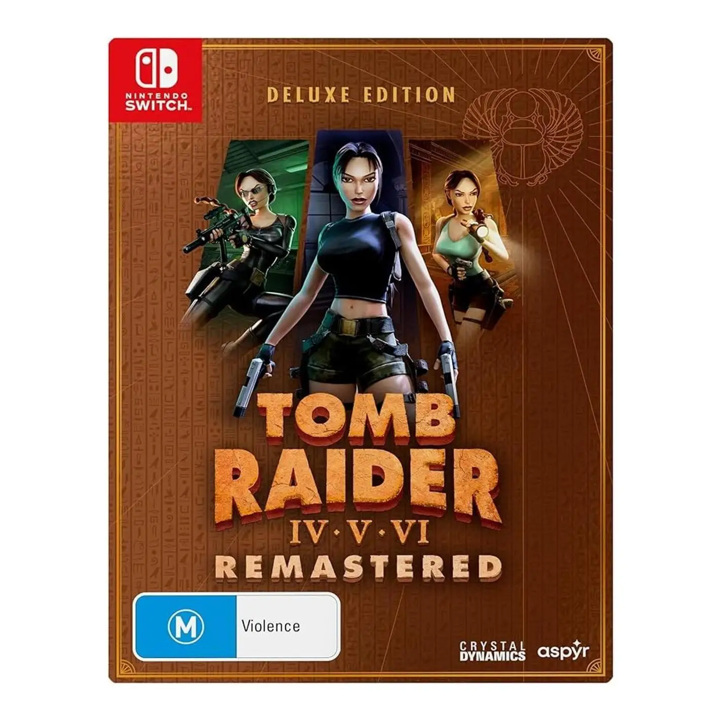 Tomb Raider IV-VI Remastered Starring Lara Croft (Deluxe Edition) - Juego SWITCH