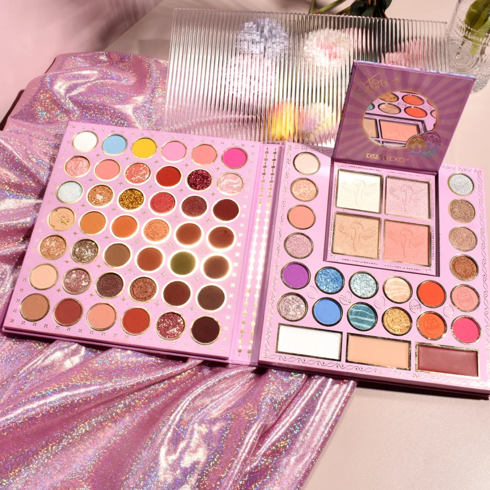 KEVIN & COCO Celestial Dreams 69 Colors Eyeshadow and Illuminator Palette