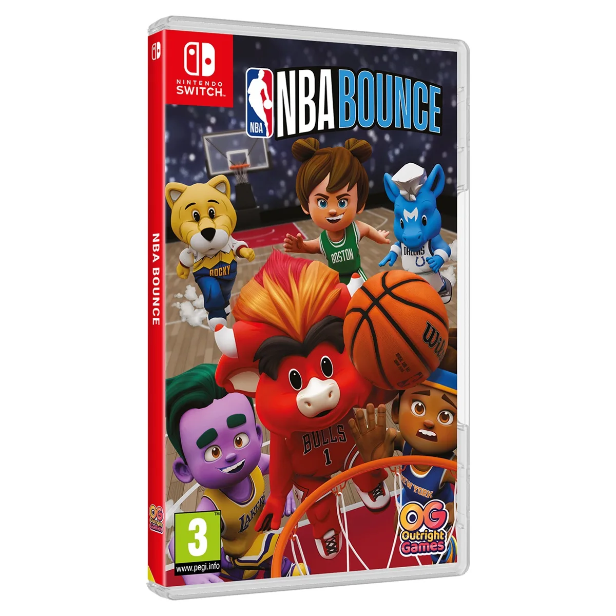 nba bounce - juego switch - version espana