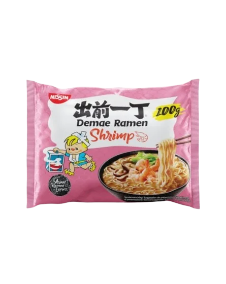 Wonderbox Nissin Demae Ramen 100gr (prawns, sesame, duck)-instant noodles