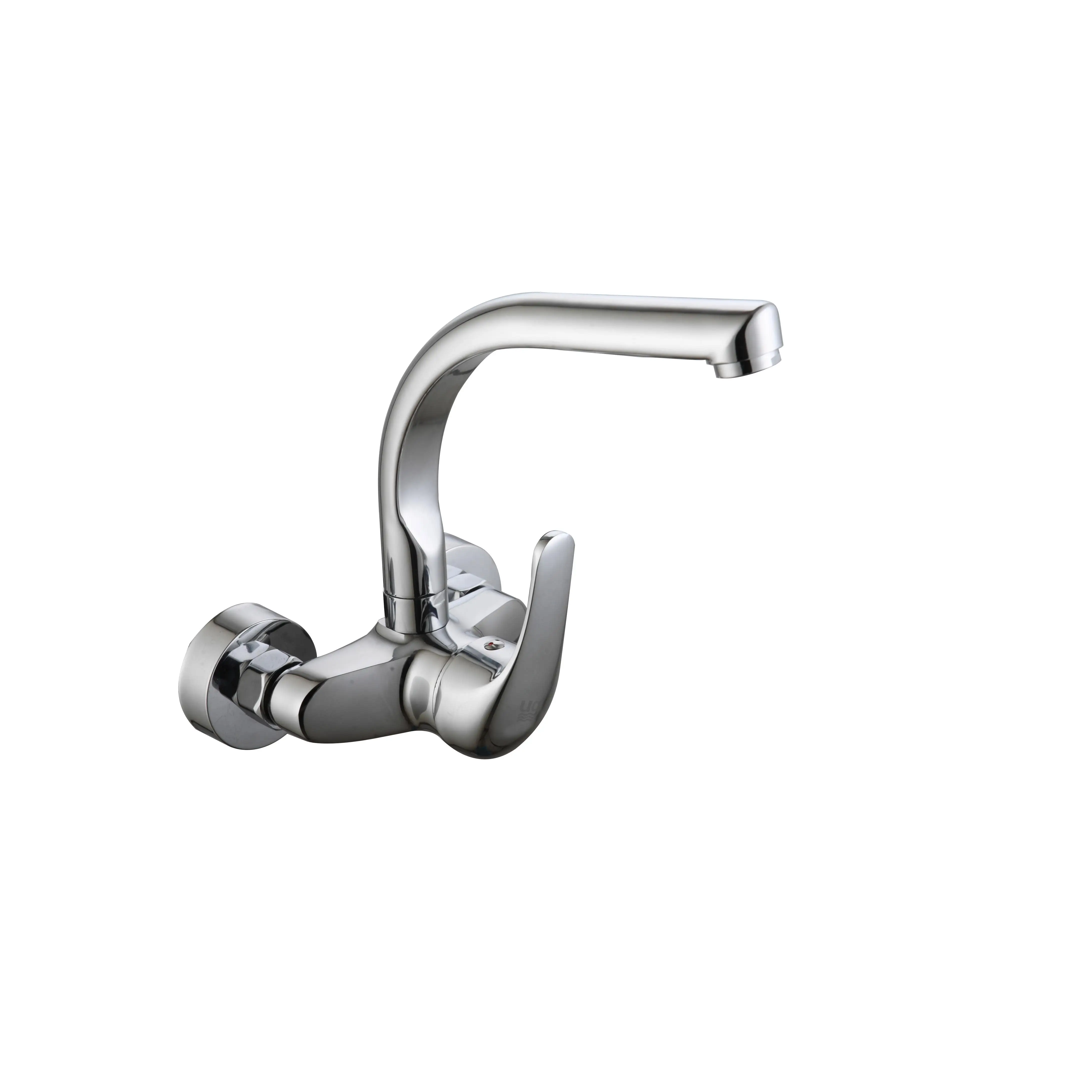DP GRIFERÍA Grifo de Cocina Monomando Pared Alto Manzanilla Diseño Elegante