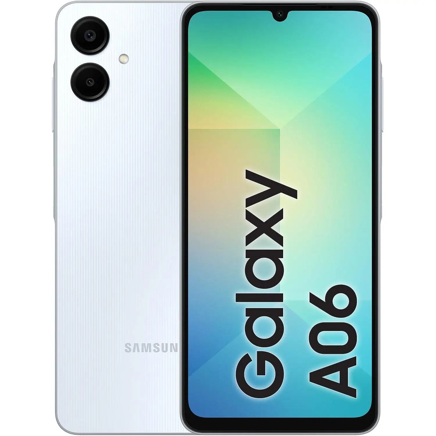 Samsung galaxy a06 4g lte, 4gb+64gb | 4gb+128gb no nfc, 6.7'' screen, dual sim 50mp, dual camera middle east version