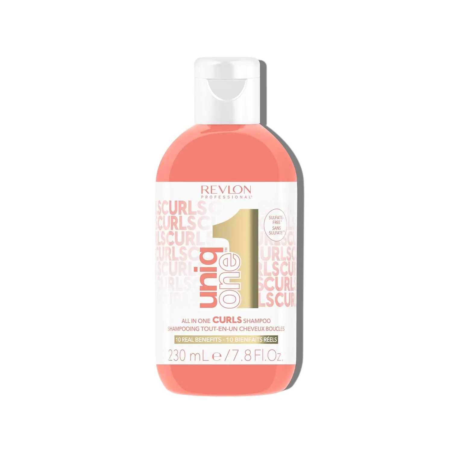 REVLON PROFESSIONAL UniqOne All in One Curls, Champú Nutritivo 230 ml