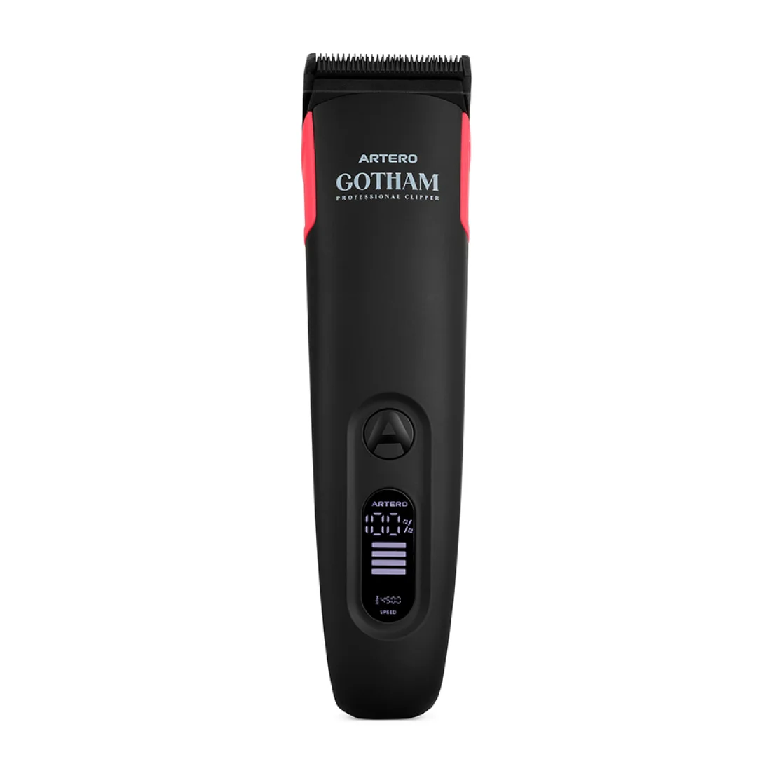 Artero Gotham. Máquina profesional de corte inalámbrica. Batería de larga duración (4 horas). USB-C. Incluye 8 recalces, aceite y cepillo de limpieza. 2 velocidades y cuchilla ajustable 5 en 1.