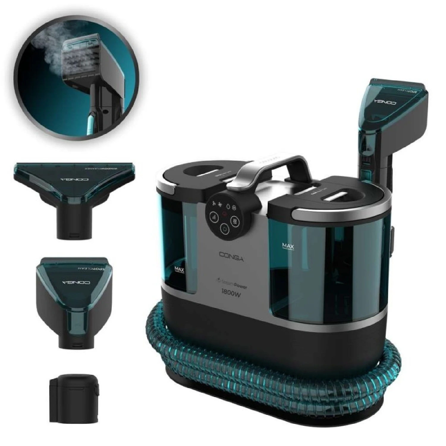 Cecotec Limpiador Aspirador de Tapicerias y