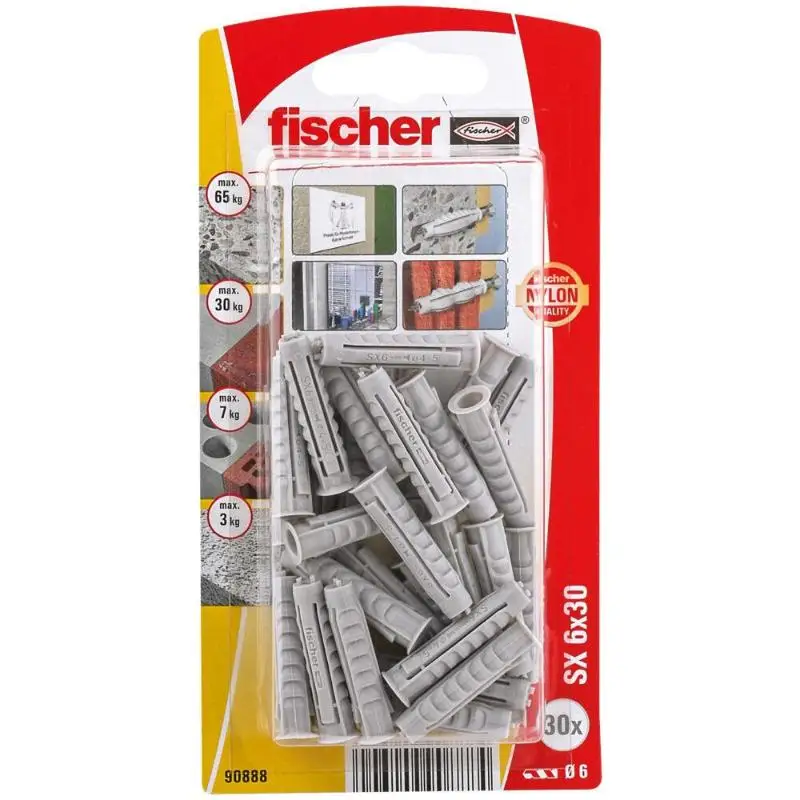 Blister 30 taco sx 6*30 k 90888 fischer