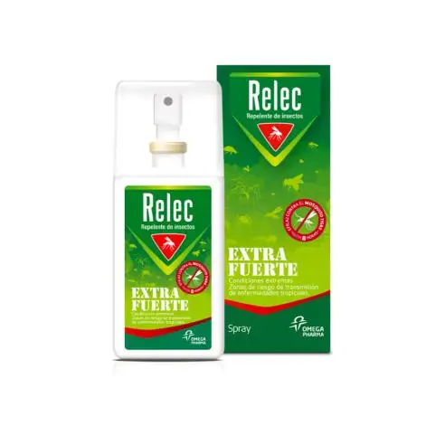 Spray Repelente de Insectos Extra Fuerte Relec 75 Ml