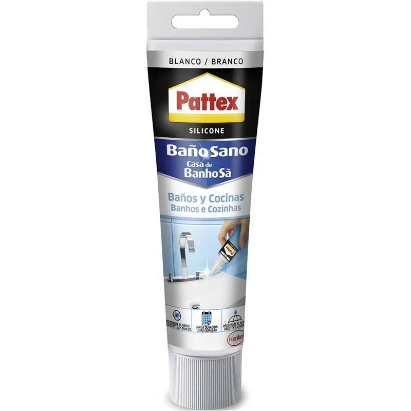 Silicone bathrooms and kitchens PATTEX White 50ML