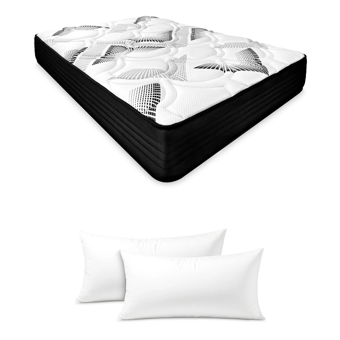 Duérmete Online Cabecero Firenze Polipiel Acolchado – Blanco  – Altura 60cm  – Alta Gama