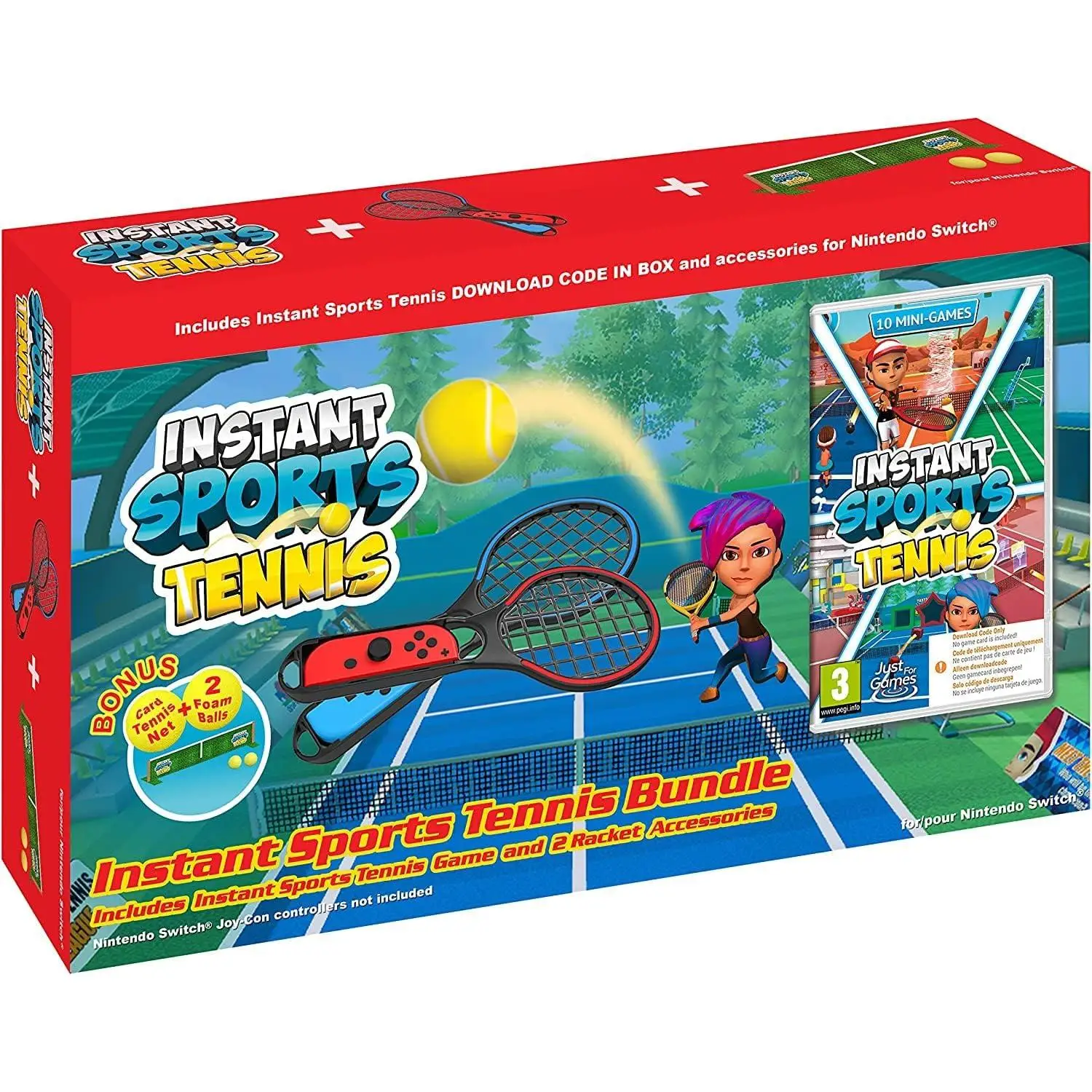 Instant Sports Tennis Bundle - Juego Importación
