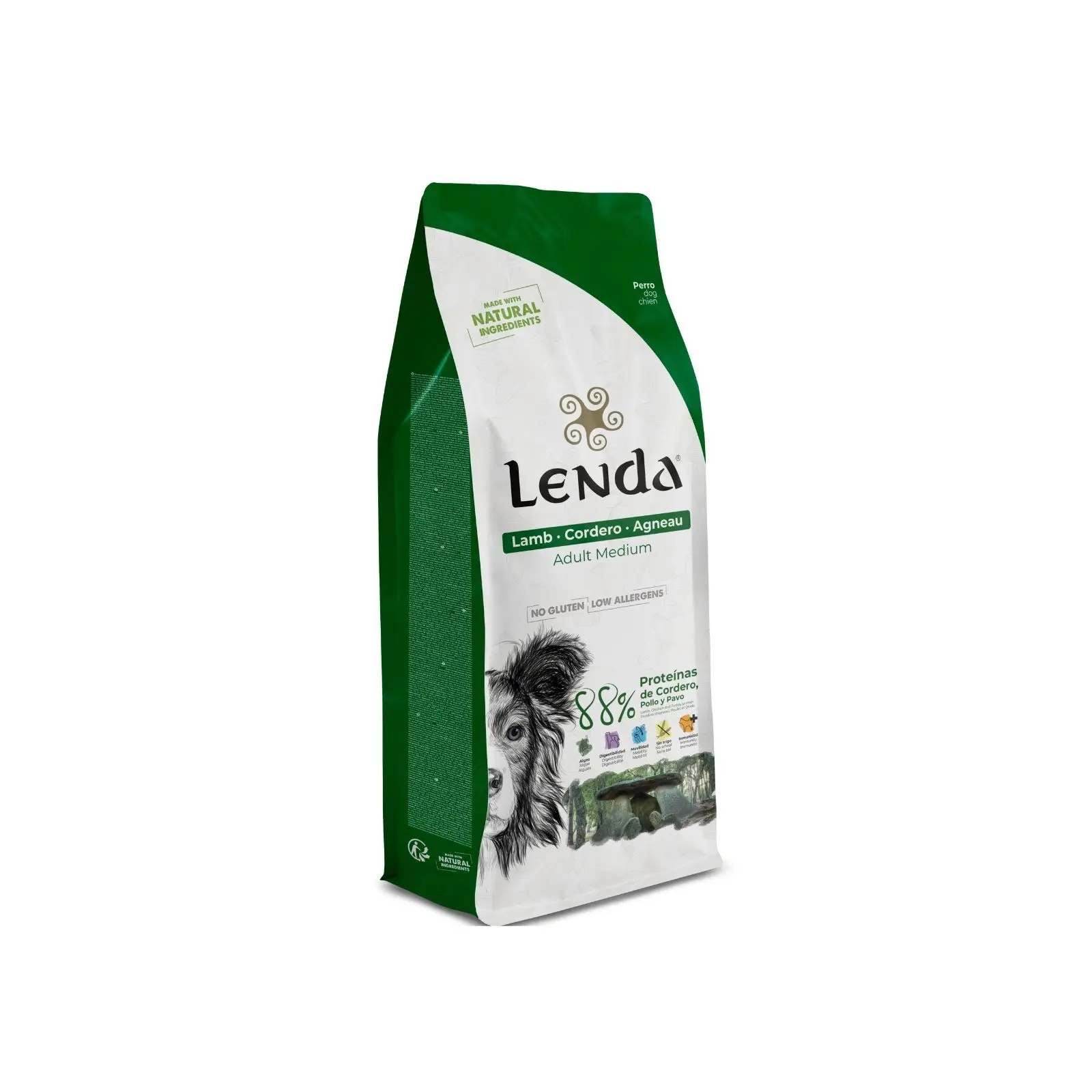 Lenda Lamb 12 kg – Pienso Natural para Perros – Rico en Cordero