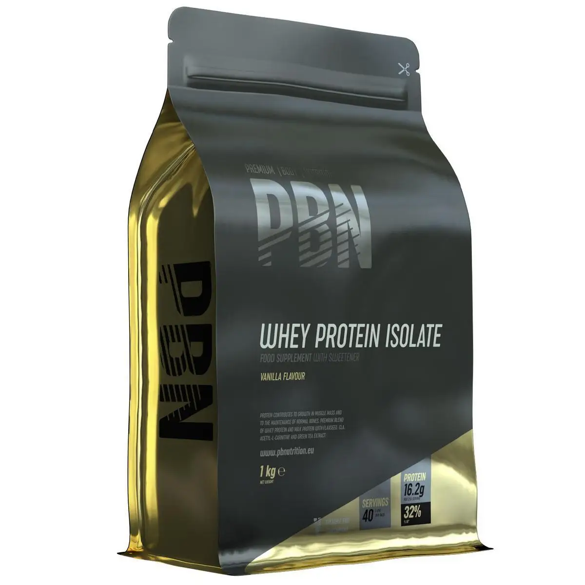 PBN Proteína Whey Premium 1 kg – Nuevo Sabor Mejorado – Optimiza tu Masa Muscular con Proteína de