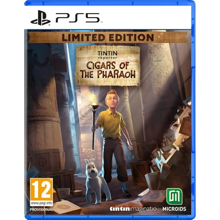 Juego Tintin Reporter - Los Cigarros Del Faraon Edición Limitada para Playstation 5 | PS5 PAL EU - Nuevo Original Precintado