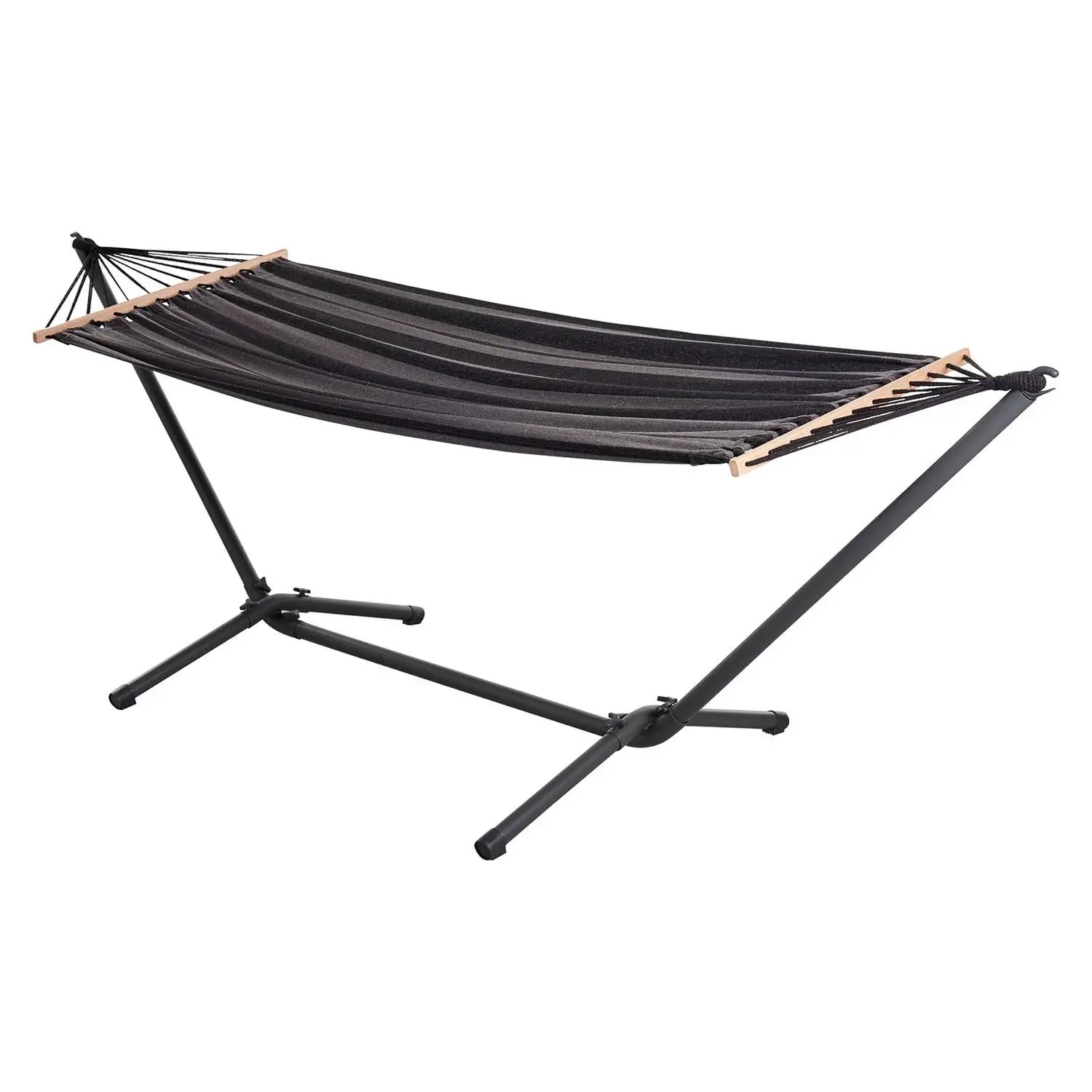 Hamaca de jardín con Estructura de Hierro Gris 200 x 100 cm
