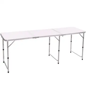 Gerimport Mesa plegable camping ZEUS ALU 180X60x70 cm