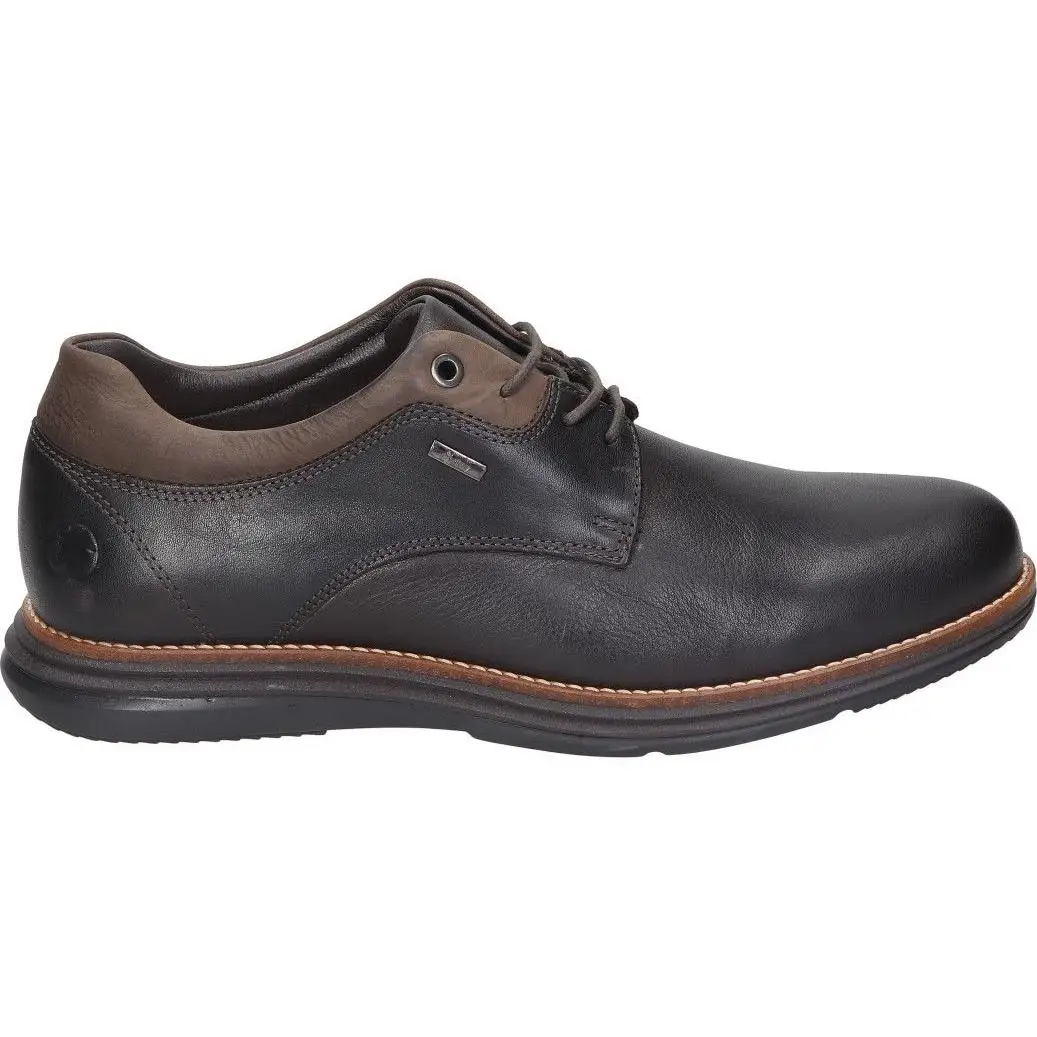 CORONEL TAPIOCA | Zapatos de Piel C. Tapioca para Hombre – Zapato en Color Negro y Detalles Marrones – Zapato de Vestir con Cordones – De Piel – Cómodos – Alta Calidad – Versátiles – Modelo C160-18