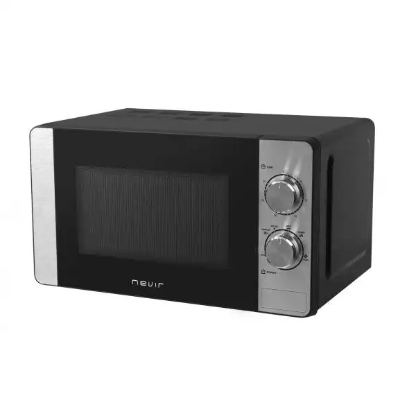 Microwave nevir nvr - 6232 ms 20l 700w stainless steel exterior