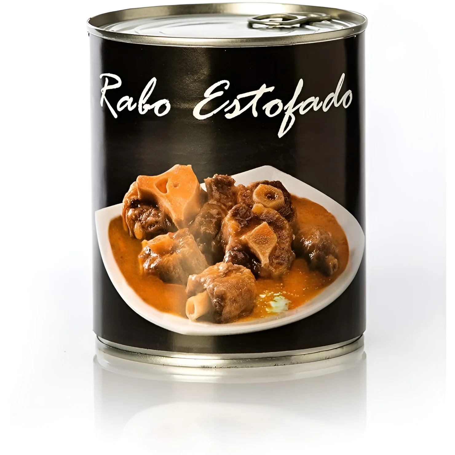 : Cibo in scatola di verdure e funghi