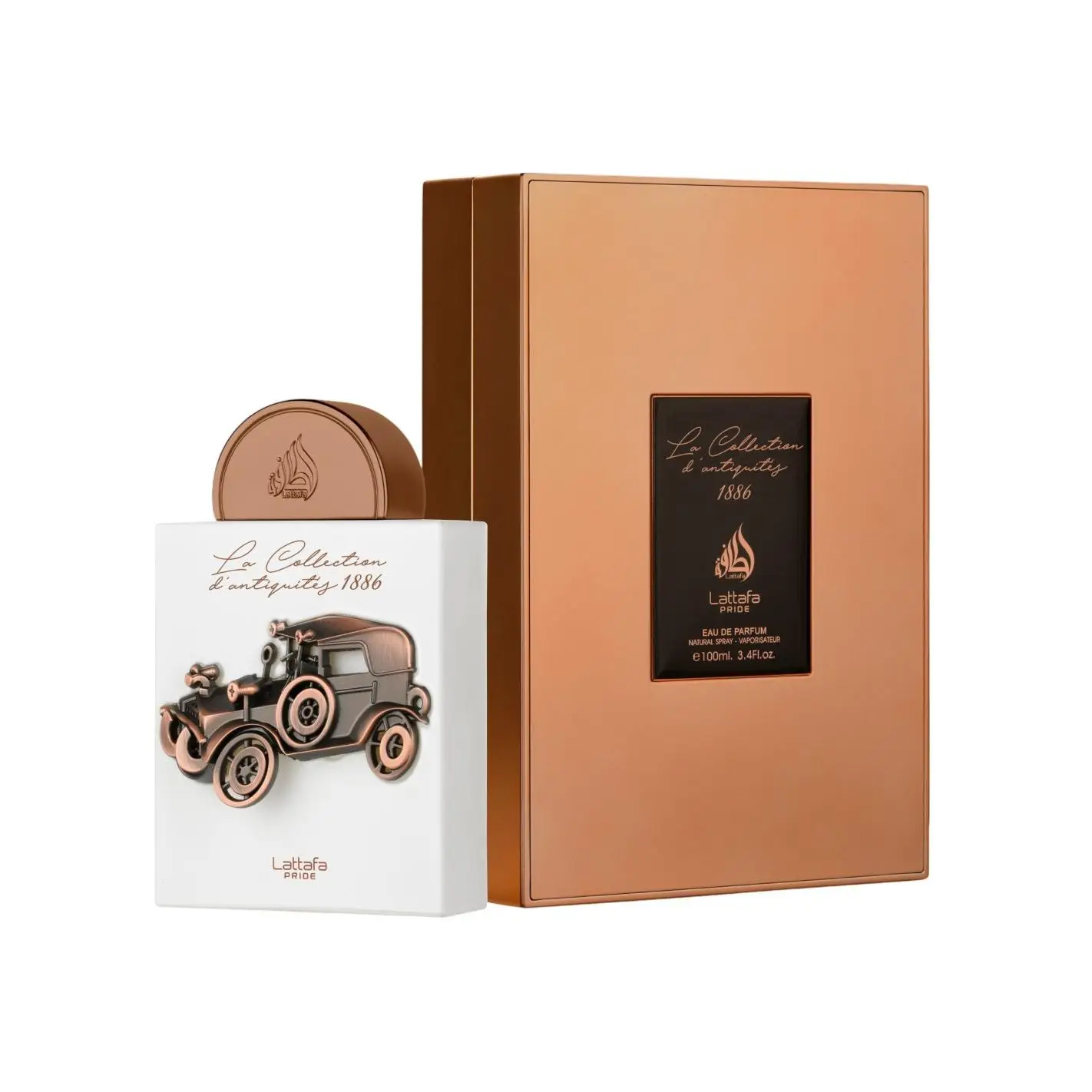 Lattafa Pride La Collection D'antiquités 1886 Eau de Parfum 100ml – Exclusividad y Elegancia Atemporal