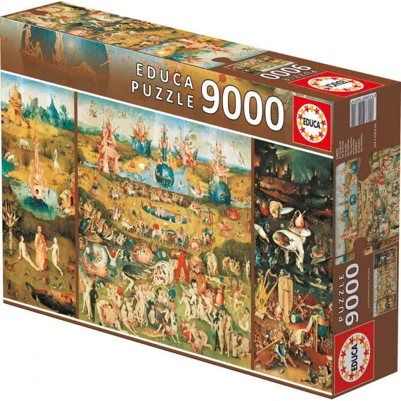 Educa Borrás Educa Borrás Puzzle 9.000 El jardín de las delicias (14831)