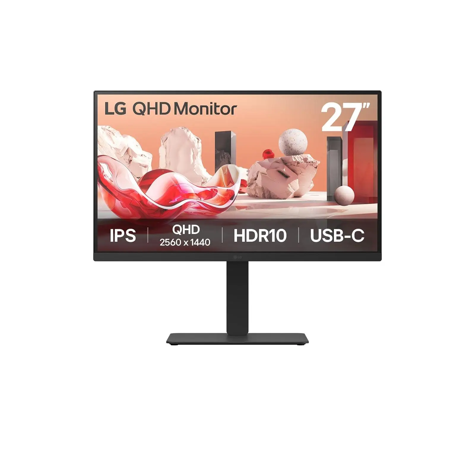 Lg 27Ba75qb-B.aeu Monitor Ips 2K 16:9 De 68,6 Cm (27") Hdmi/Dp/Usb-C Ls 100Hz [Clase Energética E] (27Ba75qb-B.aeu)