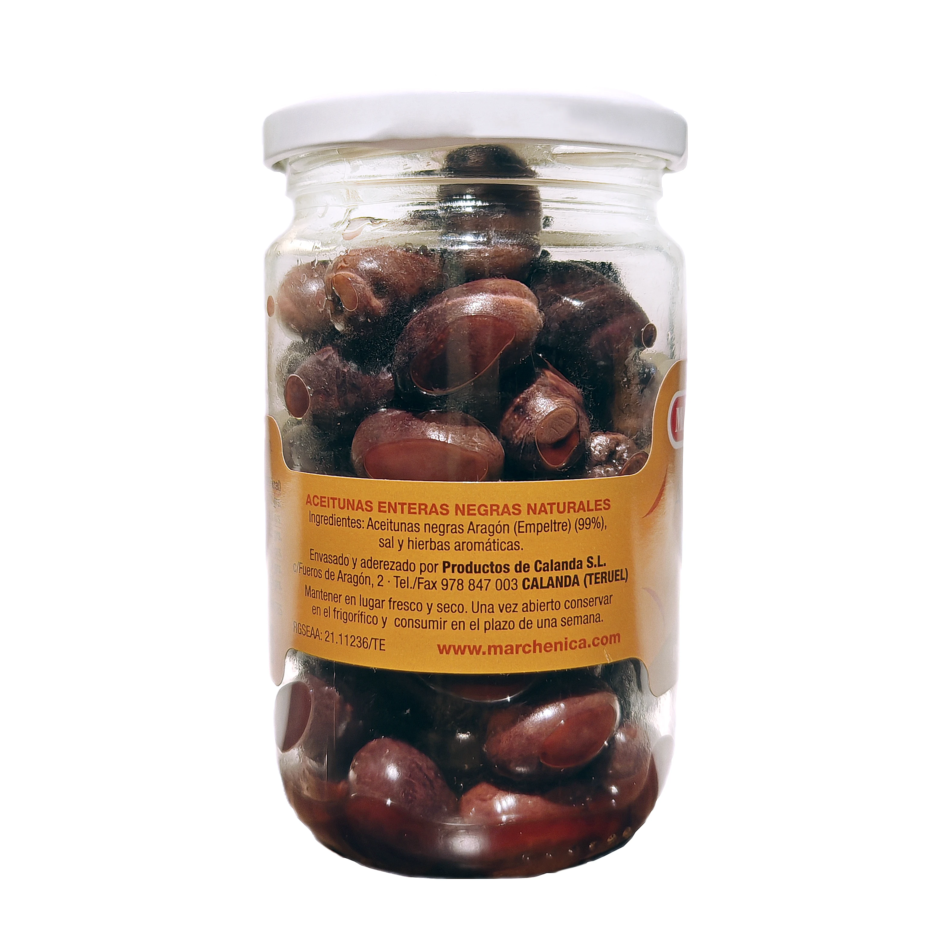 Black olive from aragon de marchenica (pack of 4 units)