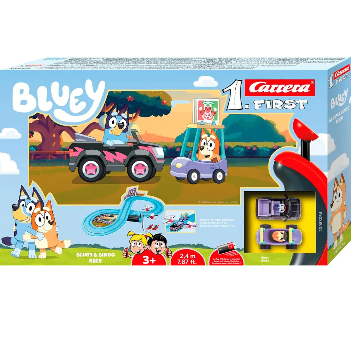 Bluey Circuito Carrera First 2.4 m