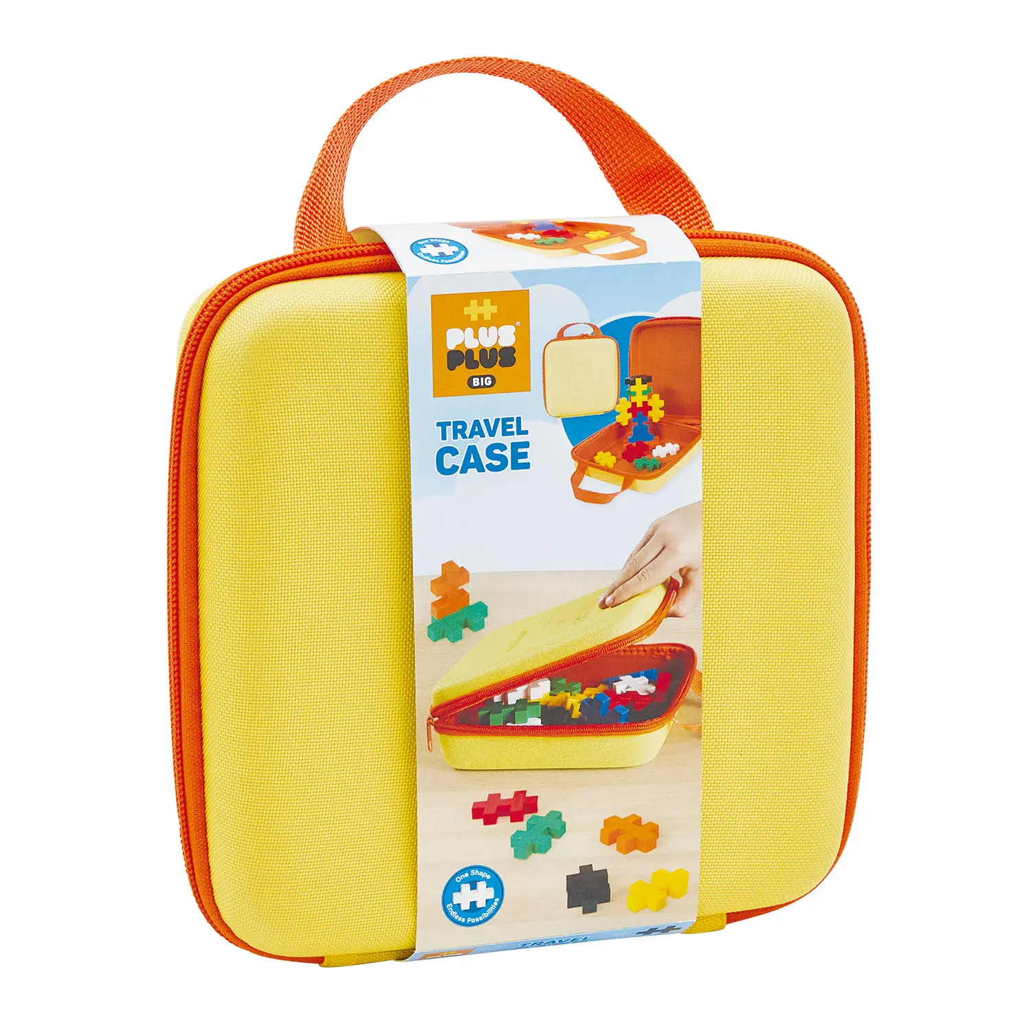 Plus Plus Big - Maleta Compacta | Construcciones para Niños | Juguetes Educativos 1 Año | 15 Piezas