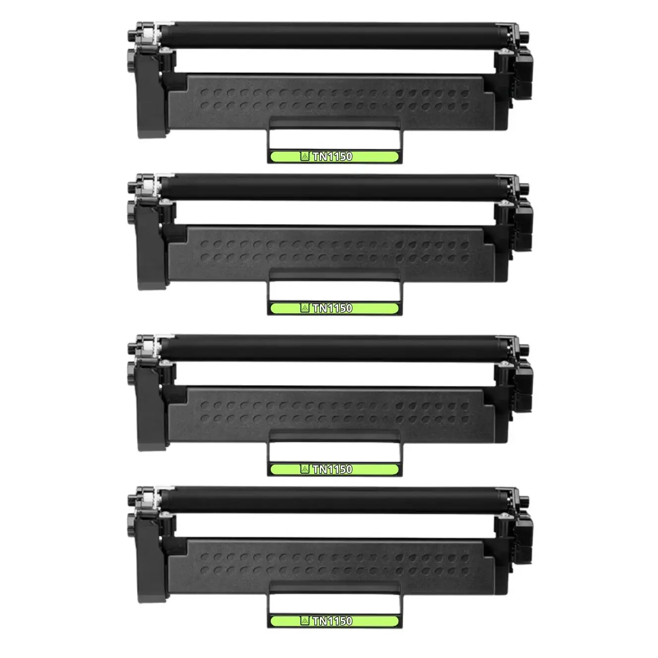 4 toner compatibles tn1150 tn-1150 para brother dcp-l1640w dcp-l1660w hl-l1240w hl-l1242w 1000 pag