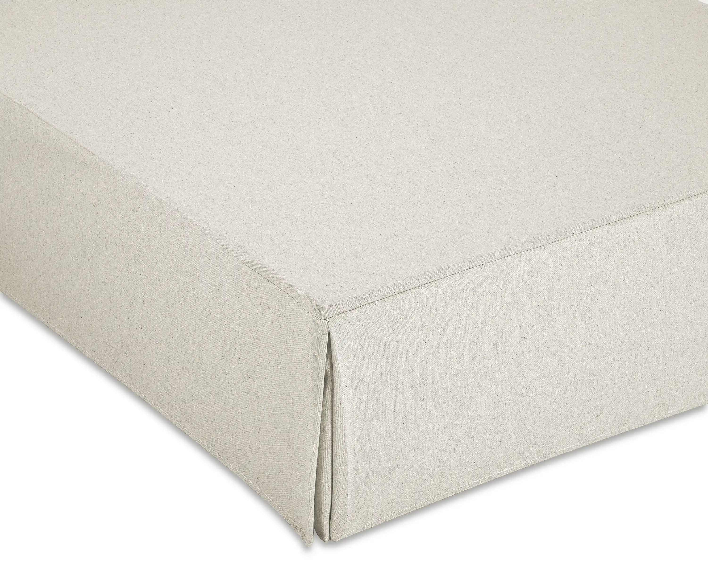 Colecciones Donegal - Cubre Canapé Fuelle Inglés Canda - Ajustable y de Diseño - Alto 30cm Largo 190/200cm