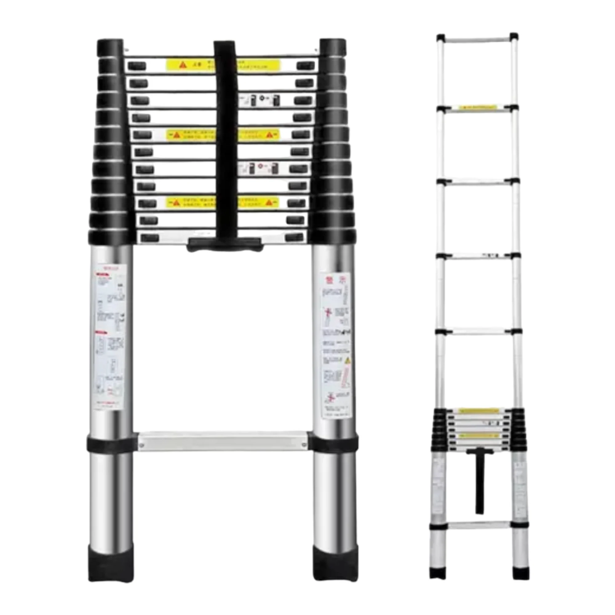 High quality and durable Material aluminum folding ladder-from 2.0 meters to 4,4 meters-various heights available, all-purpose aluminum telescopic ladder EN131 (ES002 3699 4699 6599 7999 8999 D1)