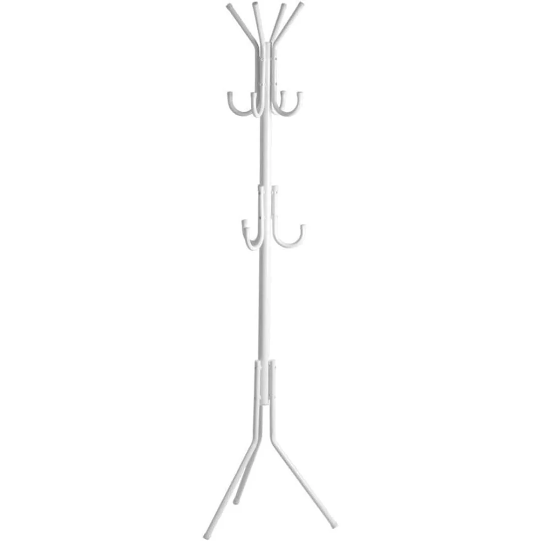 Nakloe - Standing Coat Rack - 12 Hooks - Entryway Coat Rack - Metal Coat Rack - Hallway Coat Rack