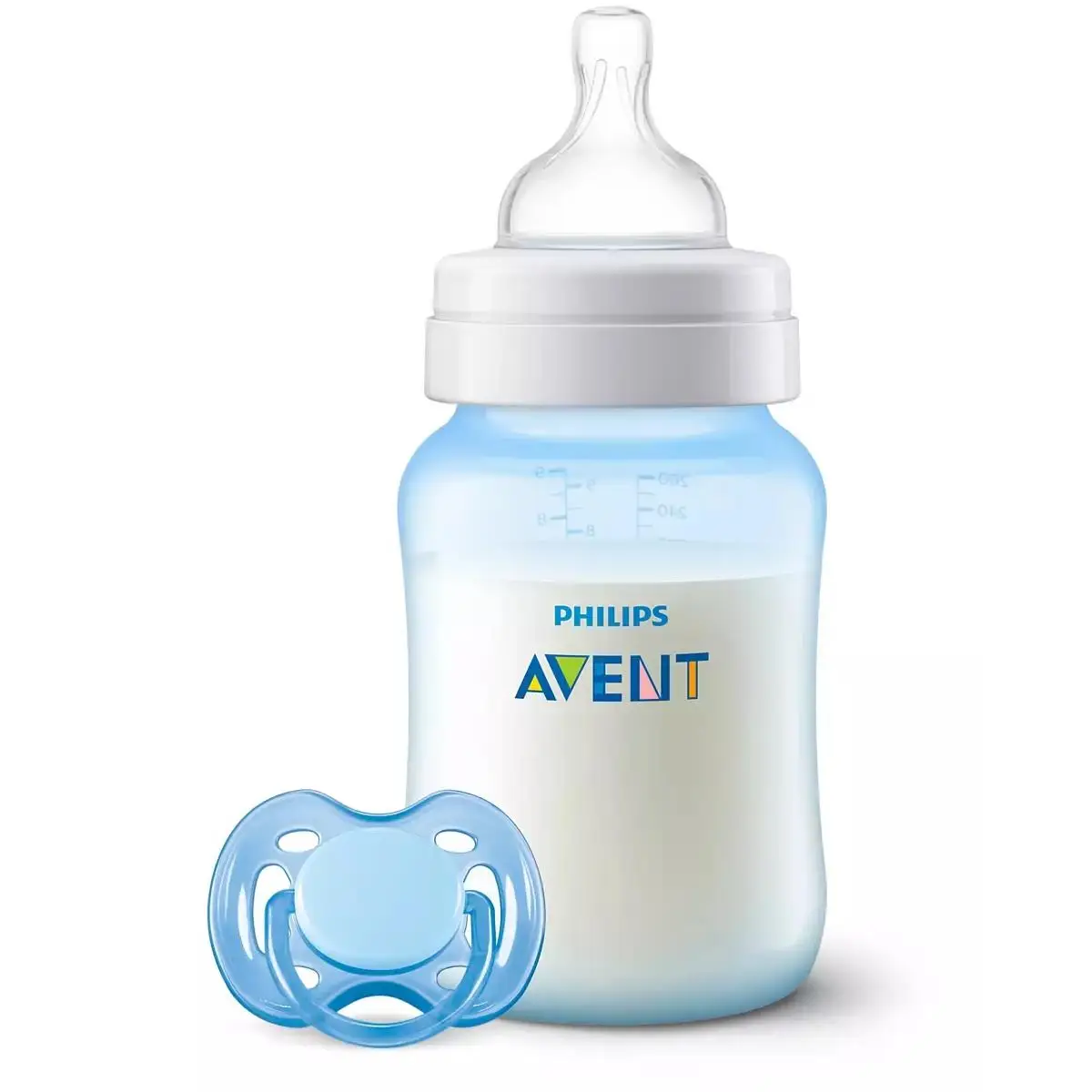 PHILIPS AVENT SCD809/03 bottle Set + blue pacifier