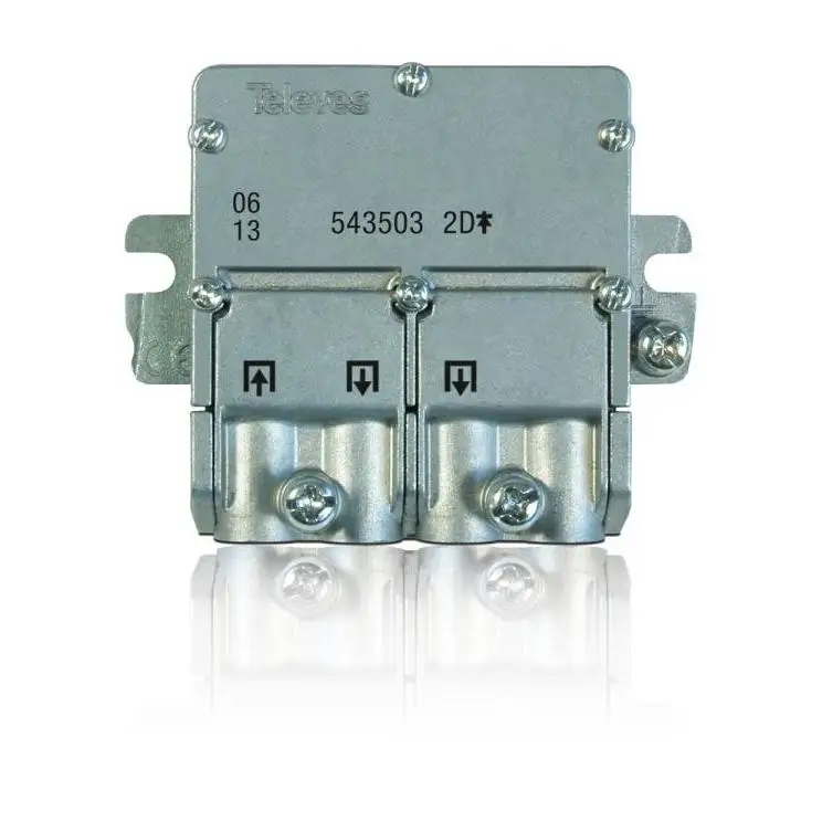 Televes Mini-Repartidor TV 2 Salidas 5-2400mhz 4,3/4db Easyf