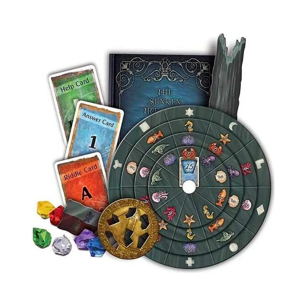 Exit the sunken treasure card game-brand new-Devir-cards- (Exit Volume 7)