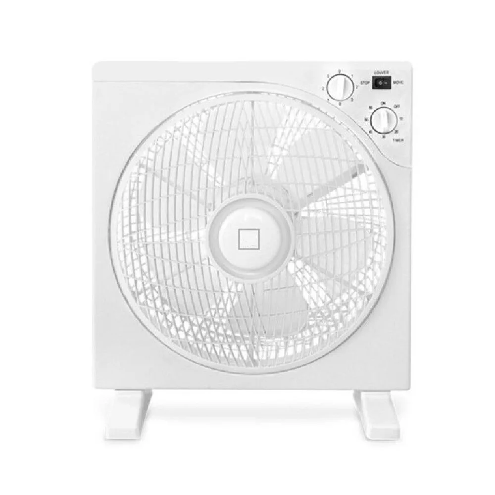 ventilador de mesa cuadrado 40w 3 velocidades con temporizador difusor rotativo 12 pulgadas,cm,fespu