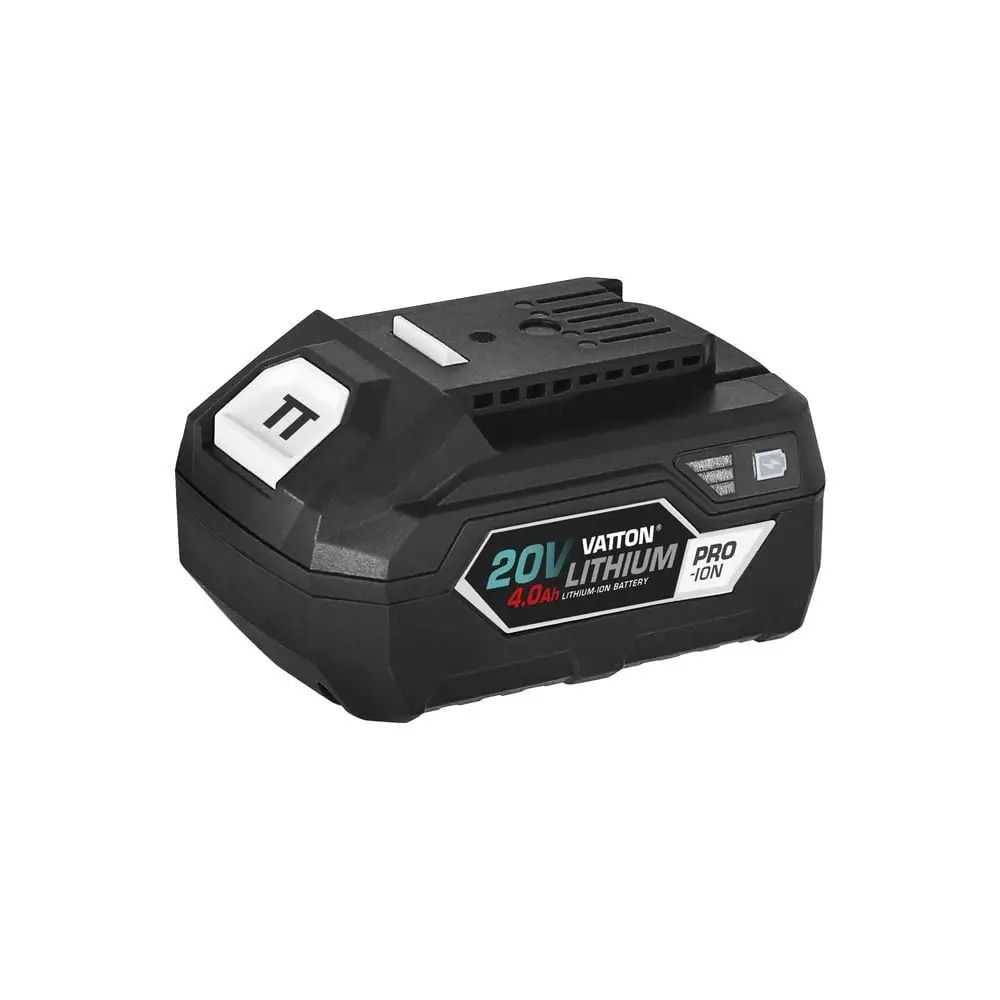 Batería Litio Vatton 20V – 1.5Ah / 2.0Ah / 4.0Ah / 6.0Ah / 8.0Ah, carga rápida 30 min, LED, alta potencia