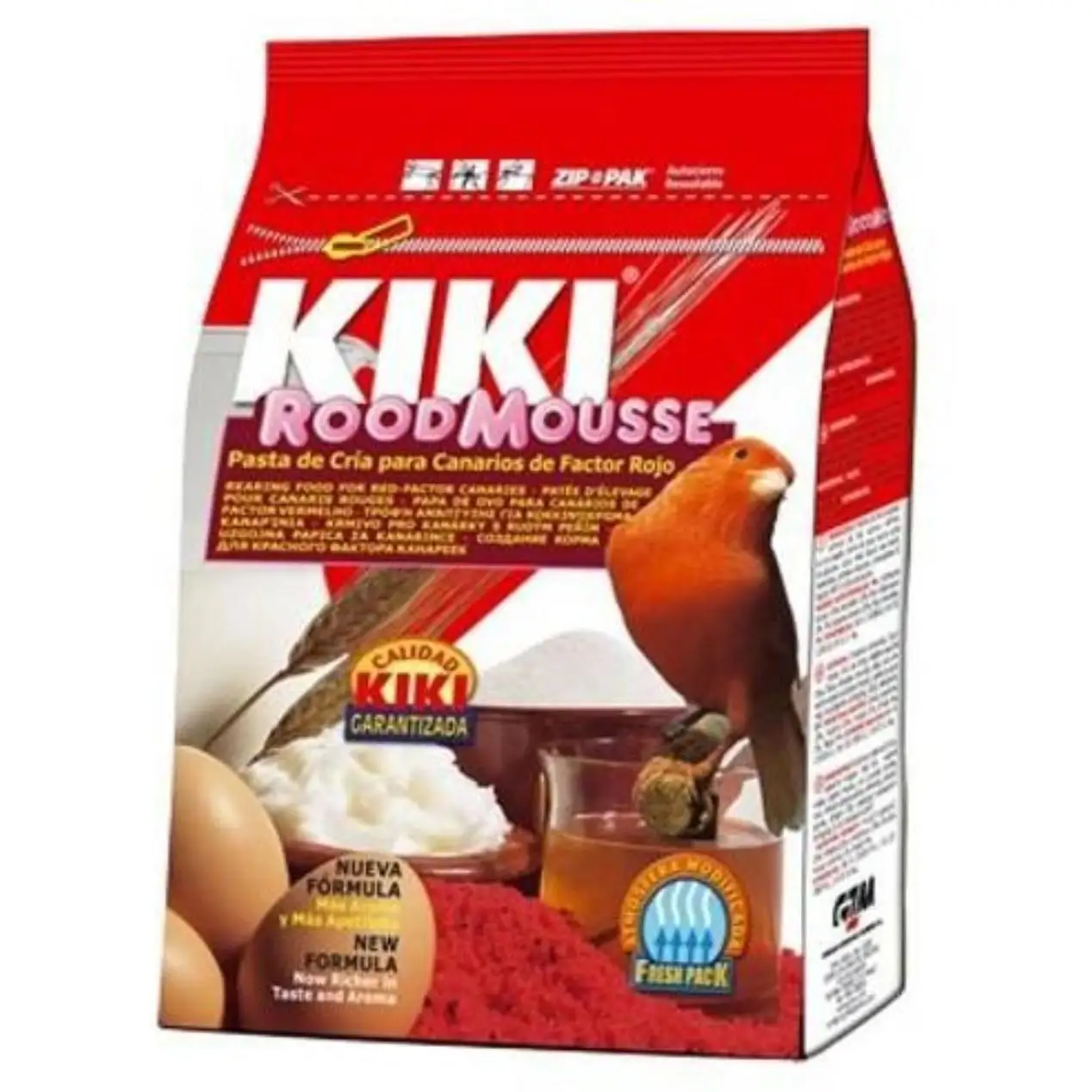 KIKI Pet Food Bizcocho kiki rood mousse rojo paquete mantiene la - 300 GR