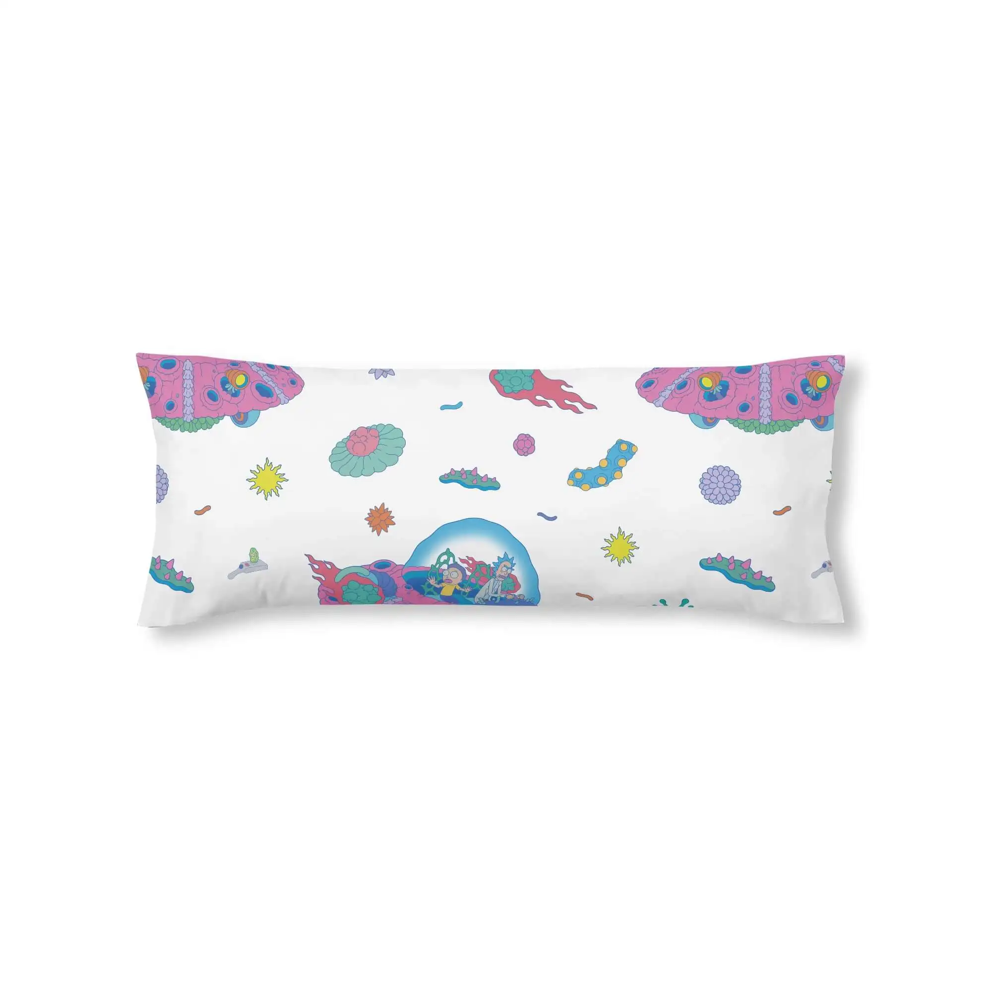 BL Belum Funda de Almohada 100% Algodón Rick And Morty Estampada