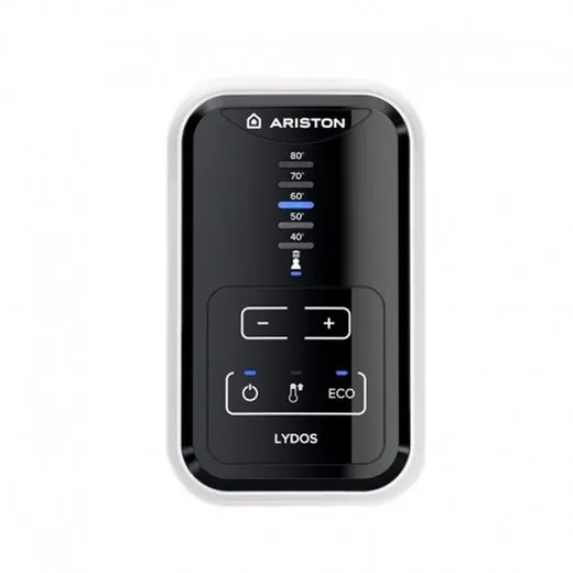 Ariston Lydos Eco 50L electric thermos | Smart Display, WaterPlus technology, T-Max function, ABS security system, ecological insulation